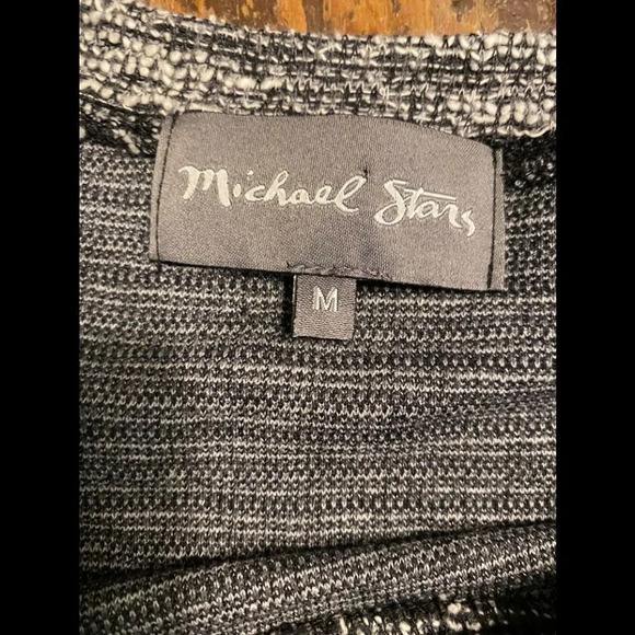 Michael Stars Tweed Chiffon Top - Picture 5 of 7